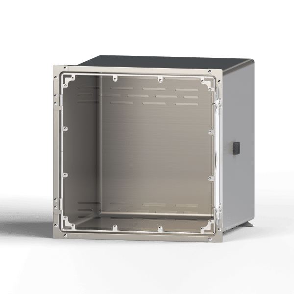 Single door stainless steel veterinary cage - Image 4