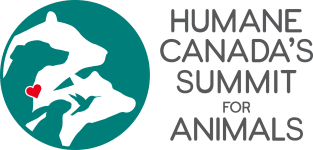 Logo Humane Canada's summit for animals